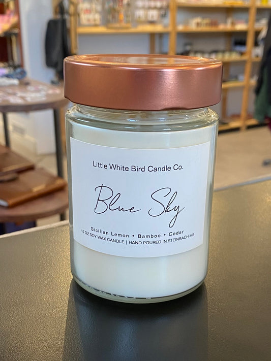 Blue Sky Jar Candle