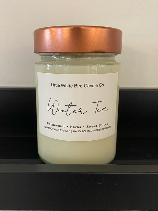 Winter Tea Jar Candle