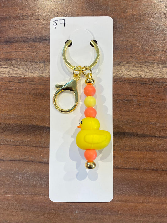 Rubber Ducky Keychain