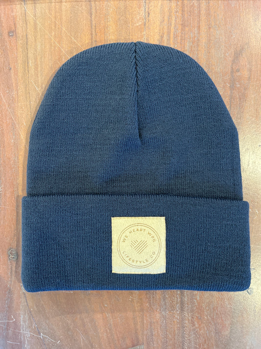 WHW Lifestyle Toque | Natural on Navy