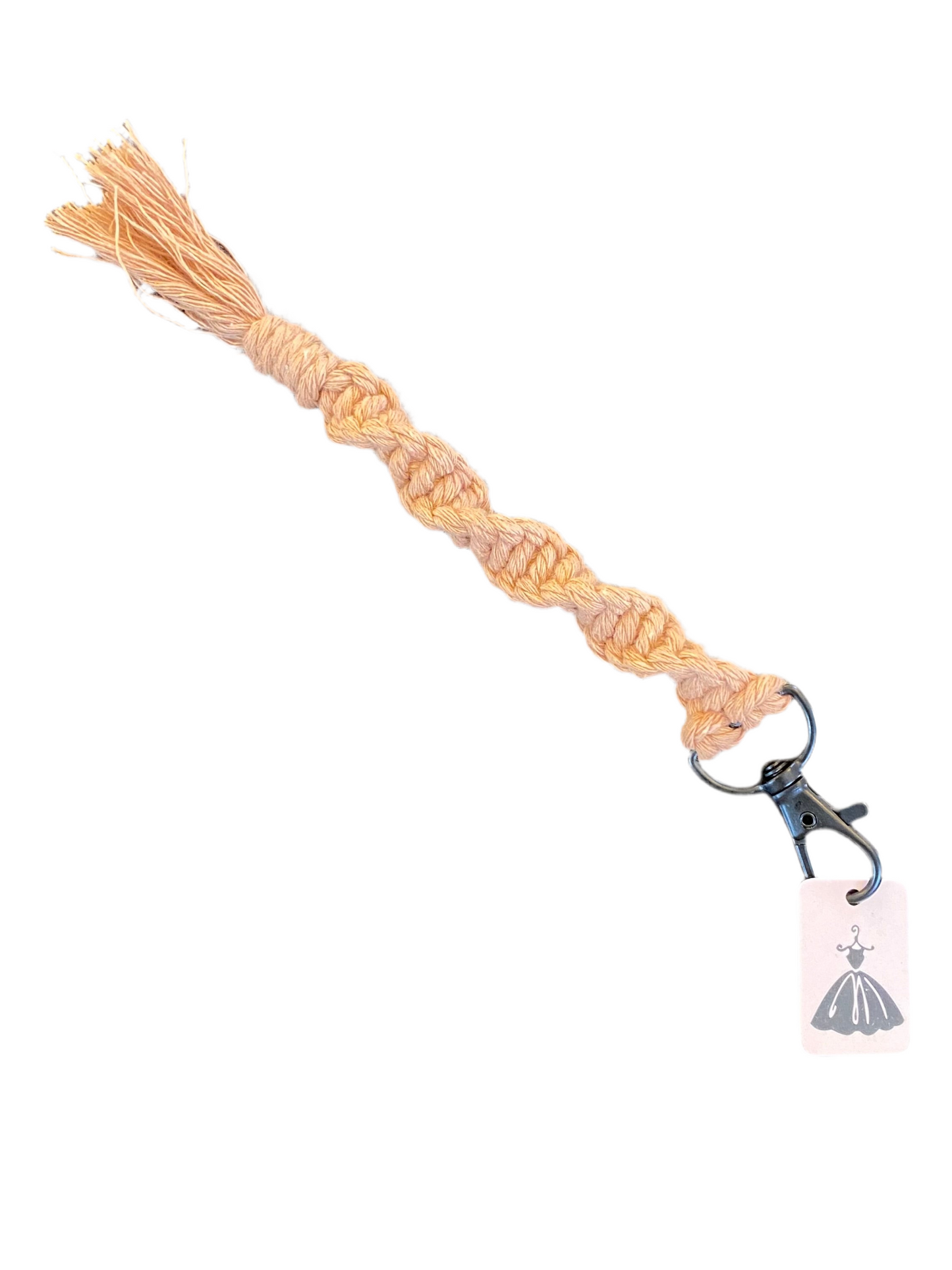 Small Macrame Keychain