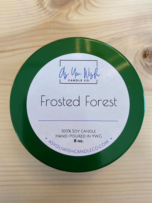 Frosted Forest Candle