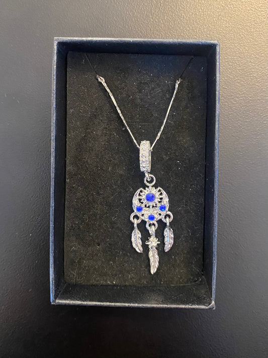 Blue Jewels Necklace