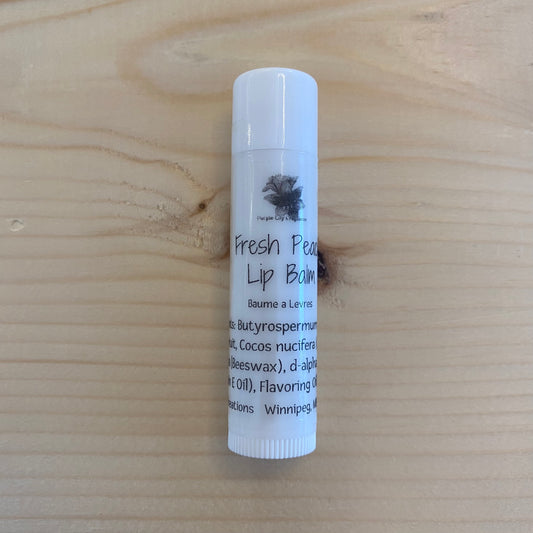 Fresh Peach Lip Balm