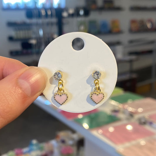Dainty Heart Earrings