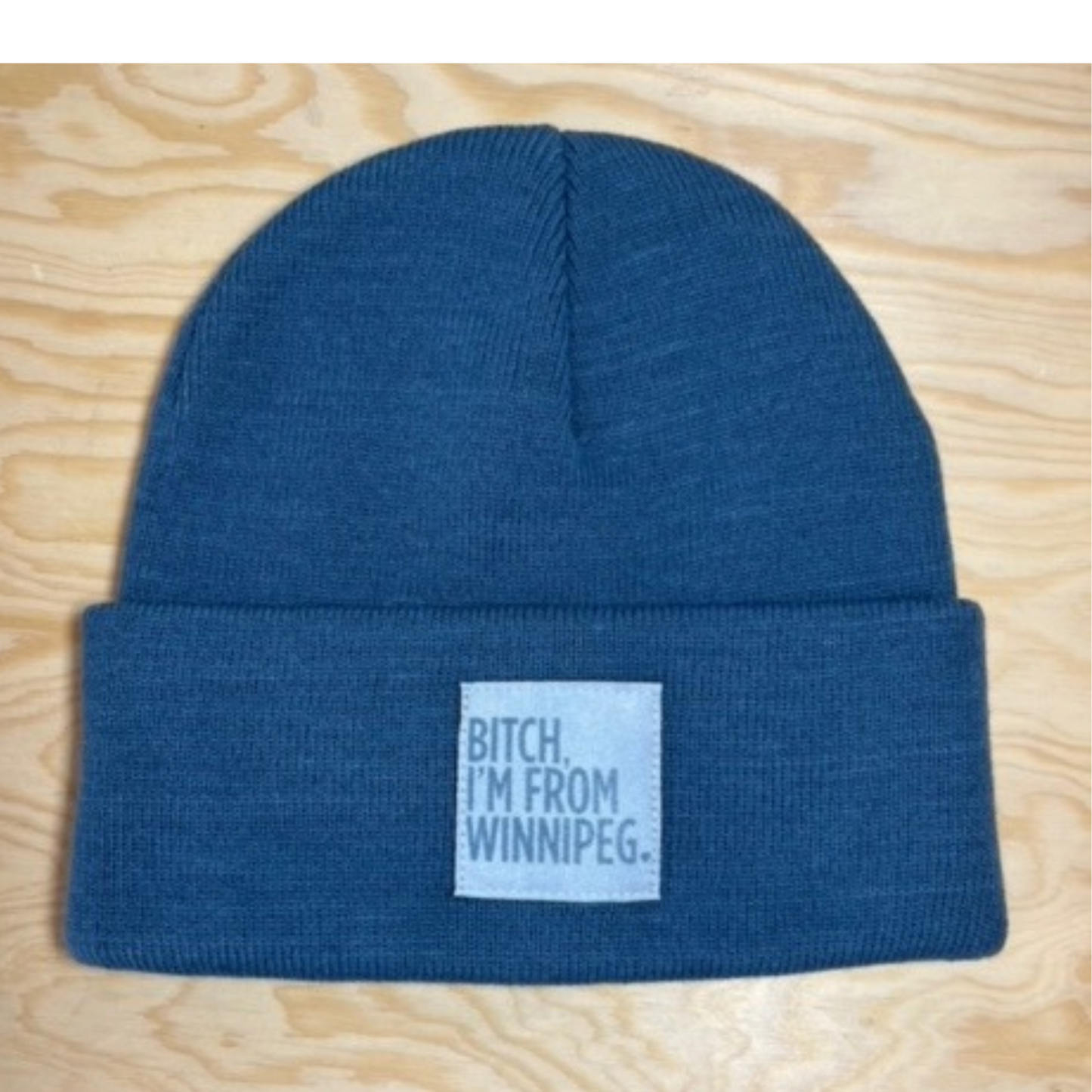 BIFW Toque | Ice Blue on Slate