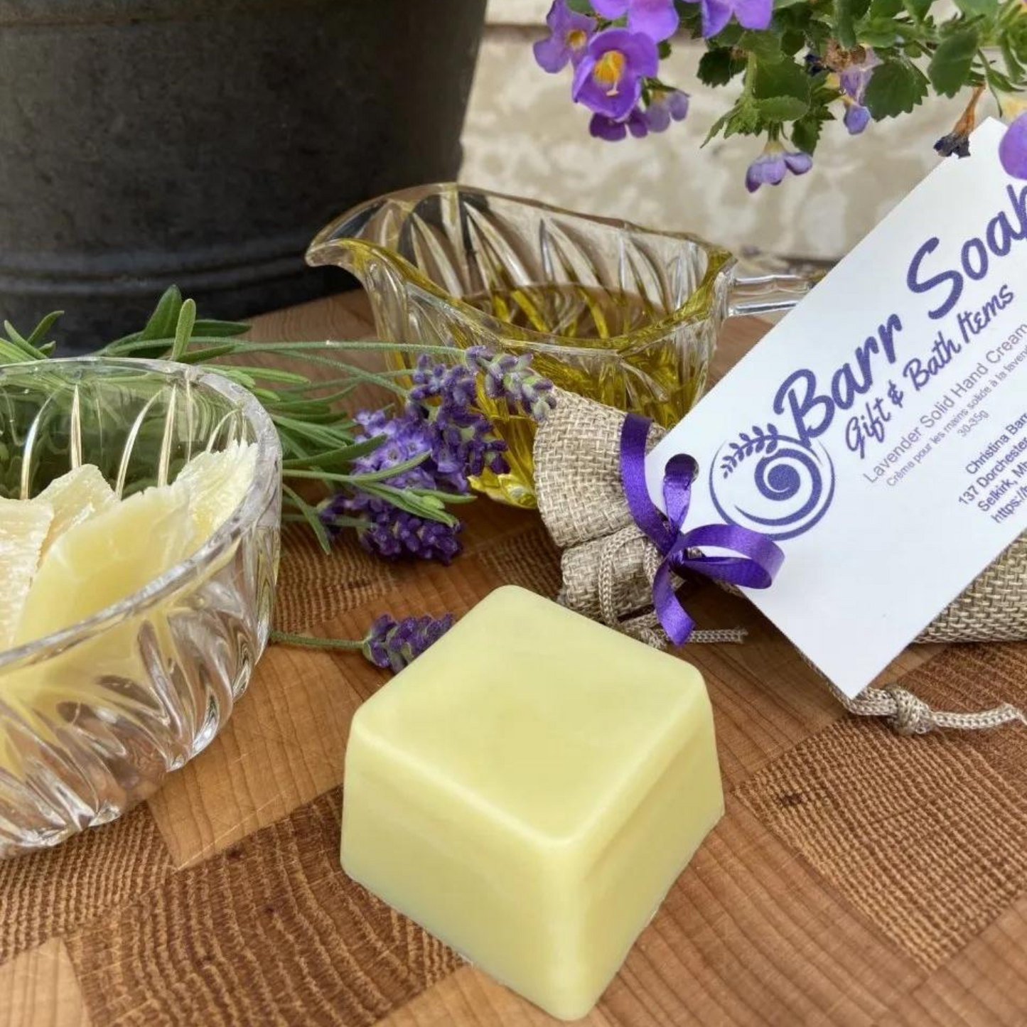 Lavender Solid Hand Cream