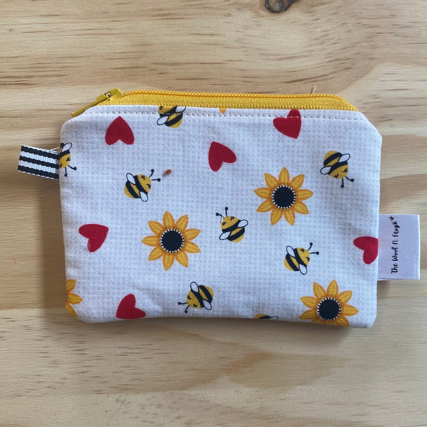 Bees Zipper Pouch