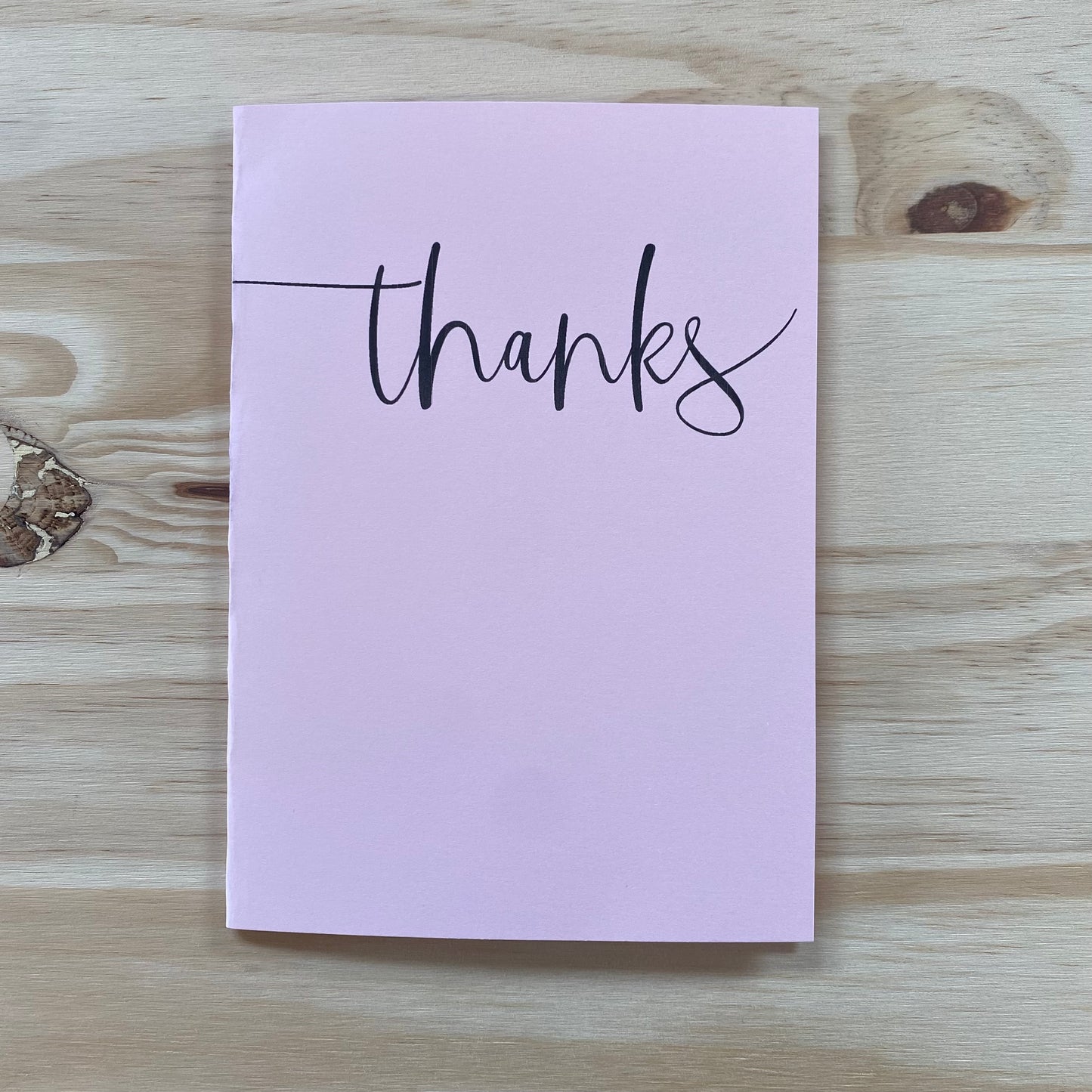 "Thanks" Card