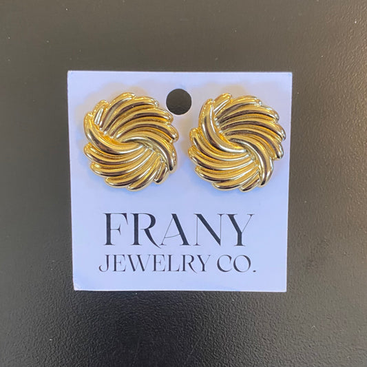 Swirl Stud Earrings