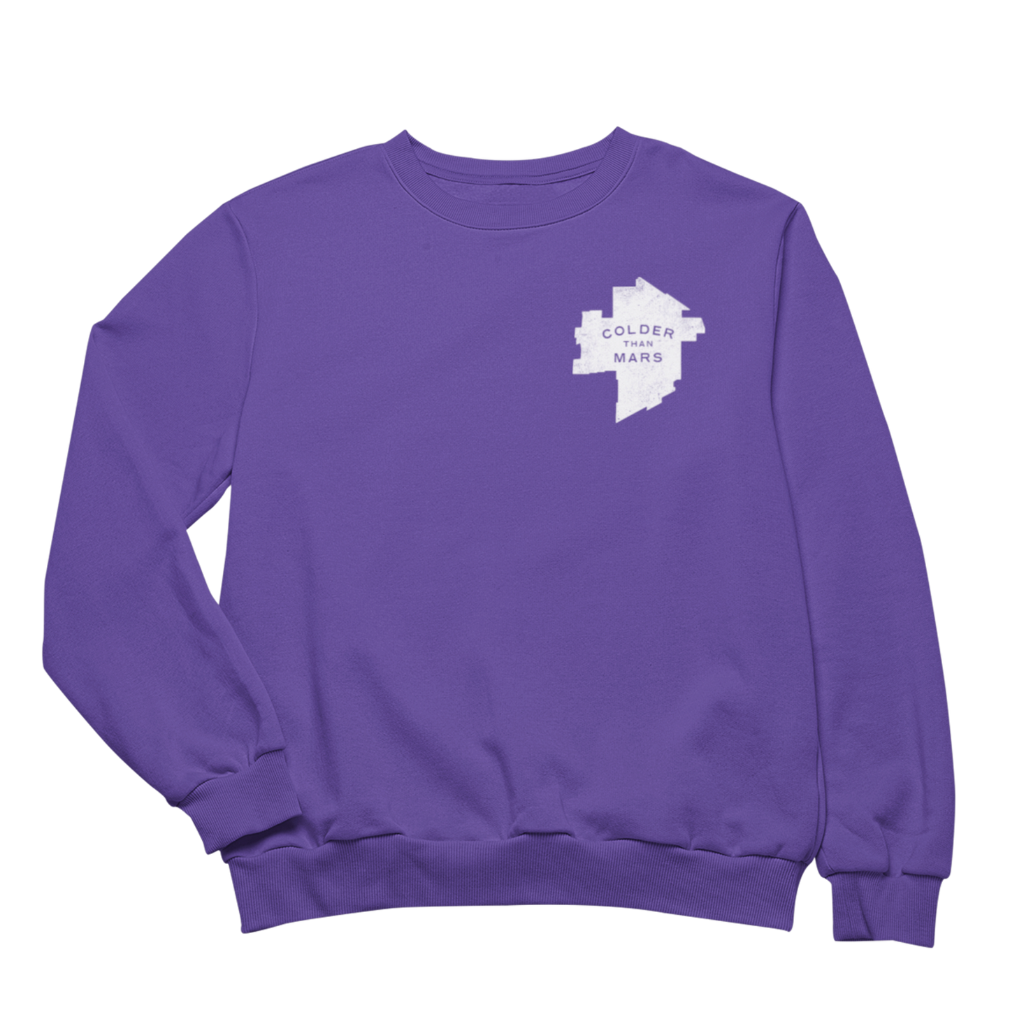 Colder Than Mars Crewneck | Purple