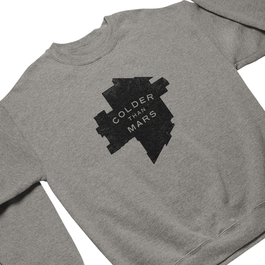 Colder Than Mars Crewneck | Athletic Grey
