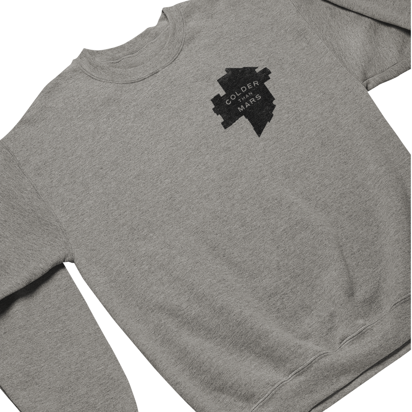 Colder Than Mars Crewneck | Athletic Grey