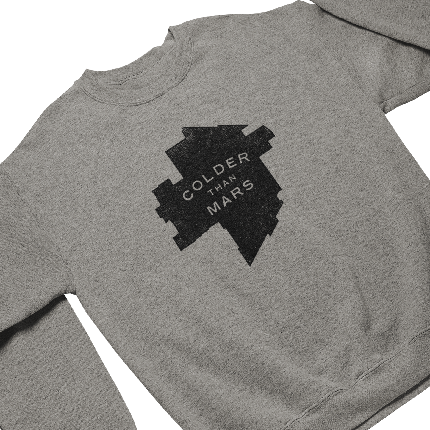 Colder Than Mars Crewneck | Athletic Grey