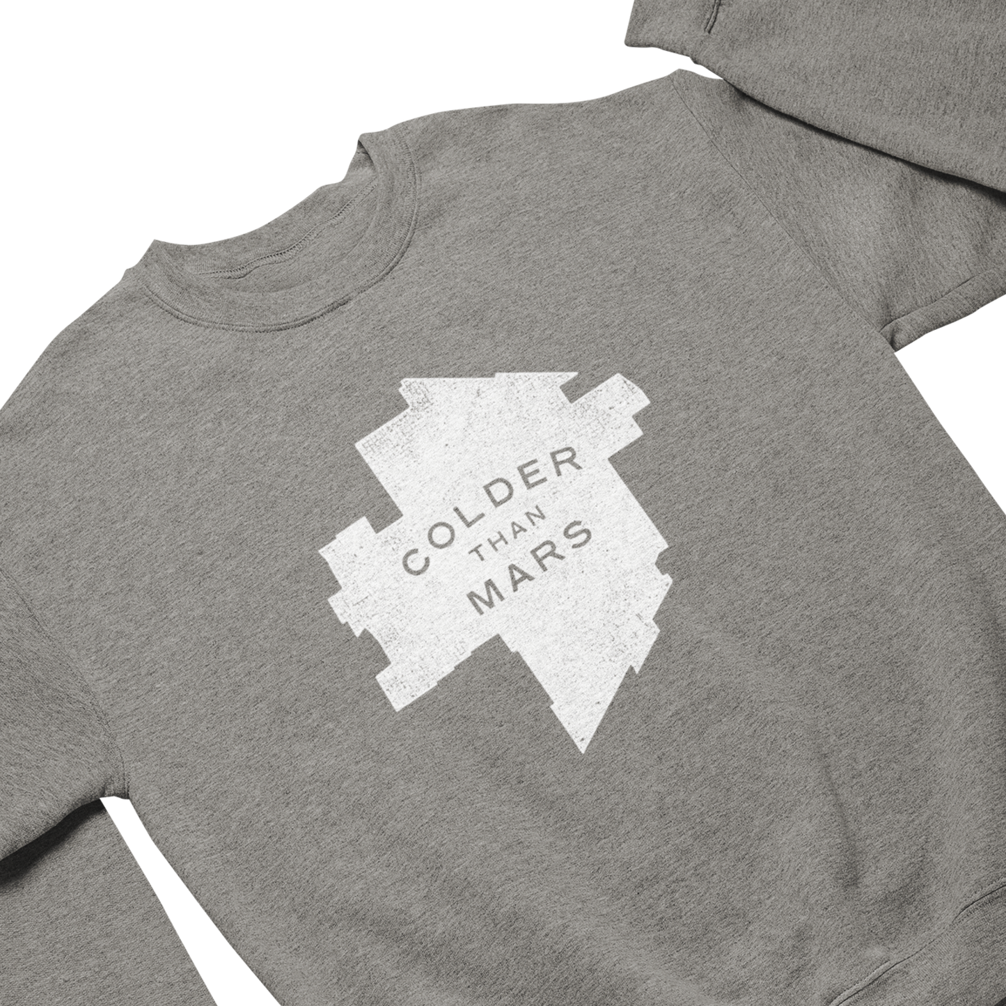 Colder Than Mars Crewneck | Athletic Grey