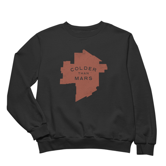 Colder Than Mars Crewneck | Black