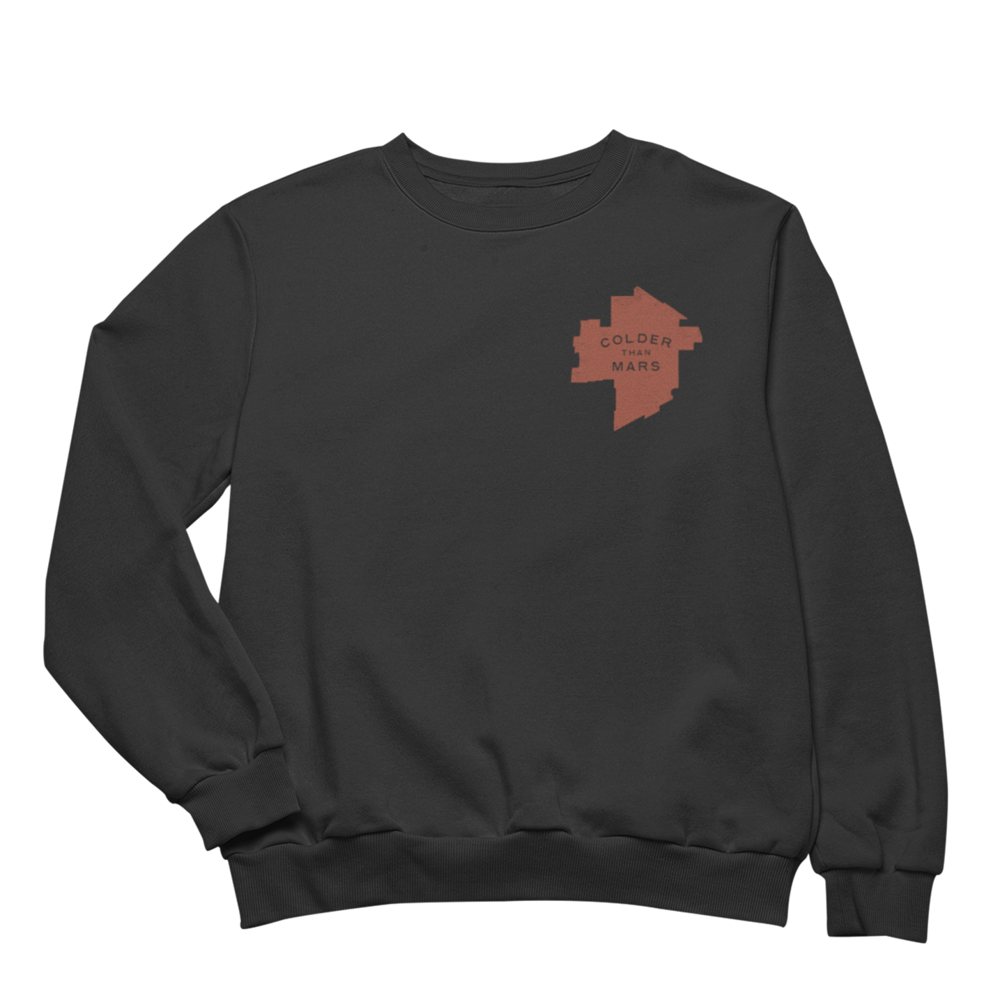 Colder Than Mars Crewneck | Black
