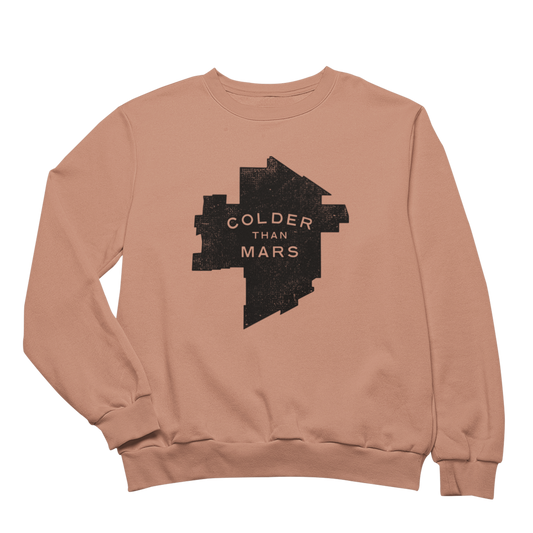 Colder Than Mars Crewneck | Mauve