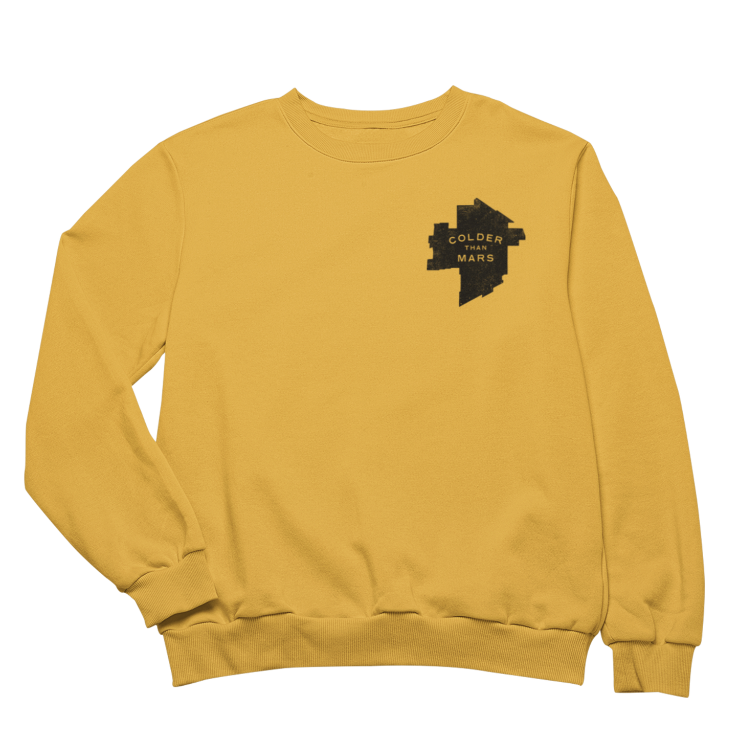 Colder Than Mars Crewneck | Mustard