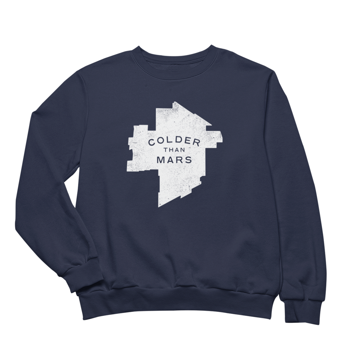 Colder Than Mars Crewneck | Navy