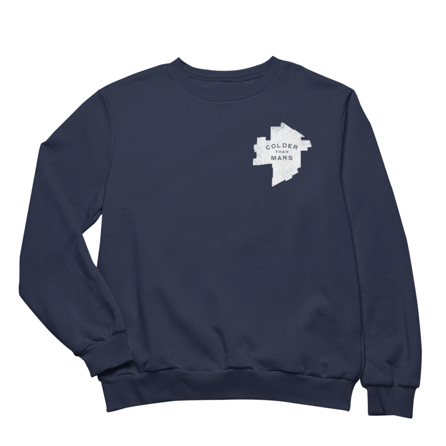 Colder Than Mars Crewneck | Navy