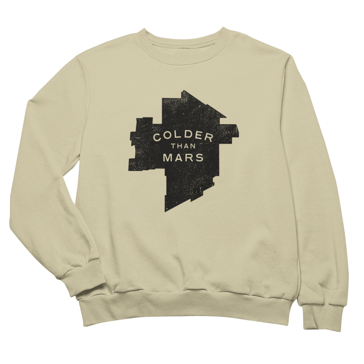 Colder Than Mars Crewneck | Sandstone