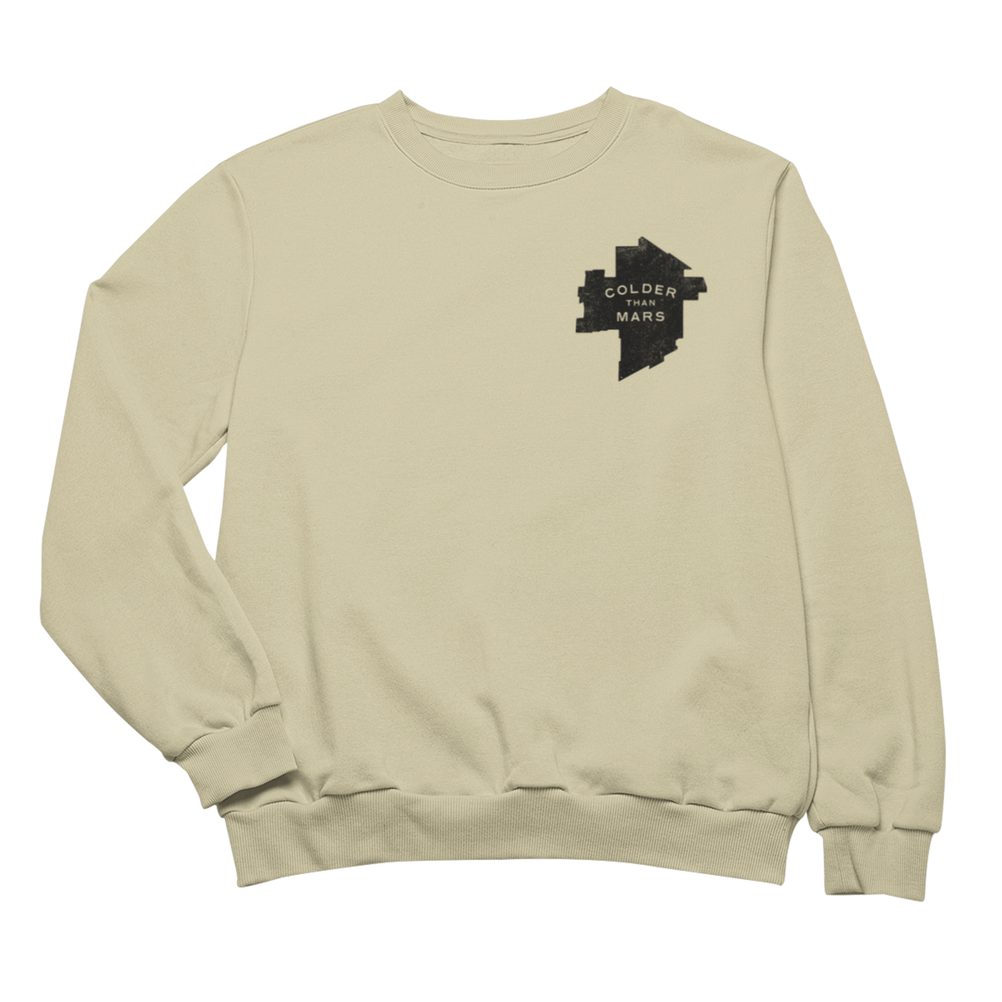 Colder Than Mars Crewneck | Sandstone