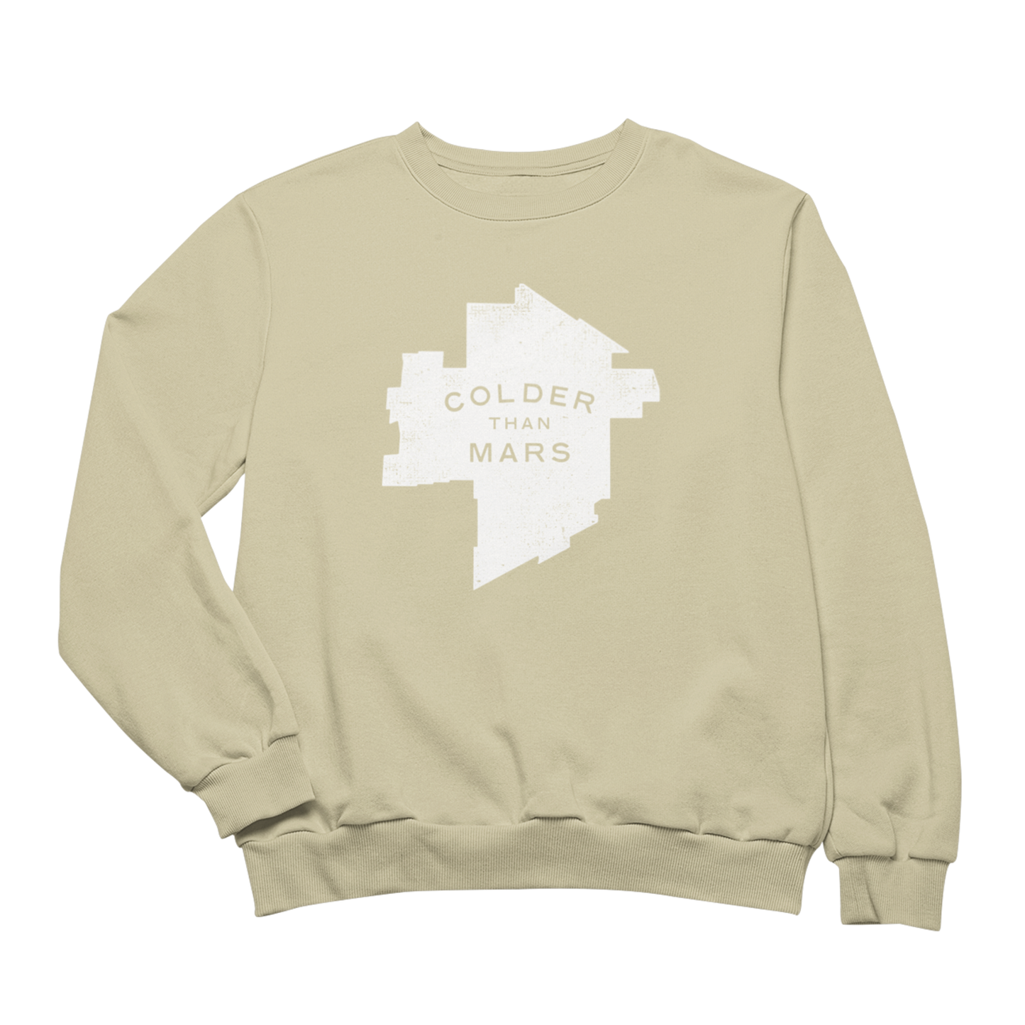 Colder Than Mars Crewneck | Sandstone
