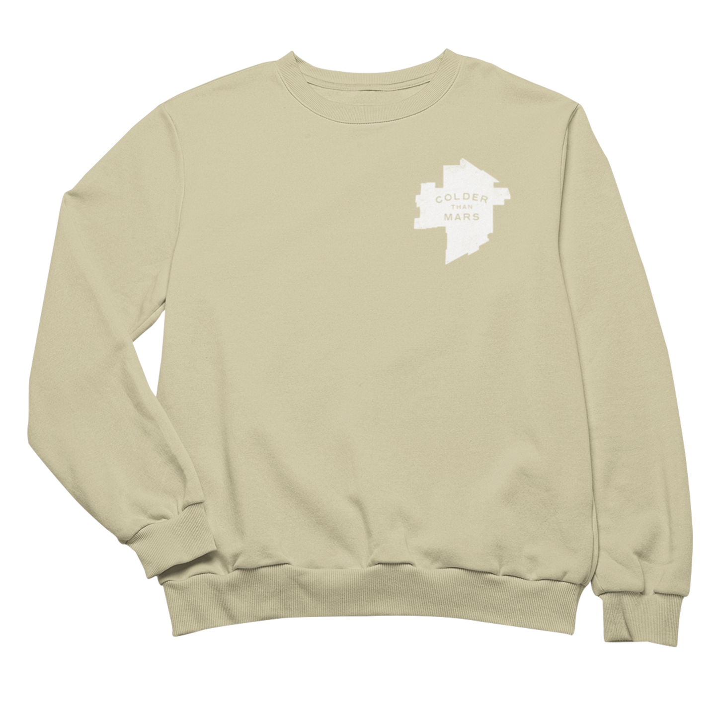 Colder Than Mars Crewneck | Sandstone