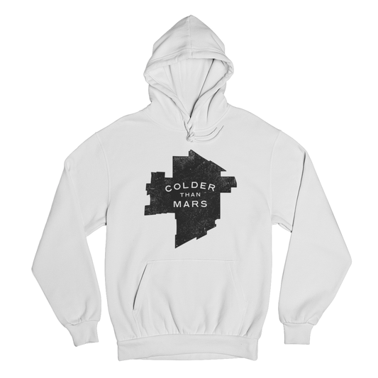Colder Than Mars Hoodie | White