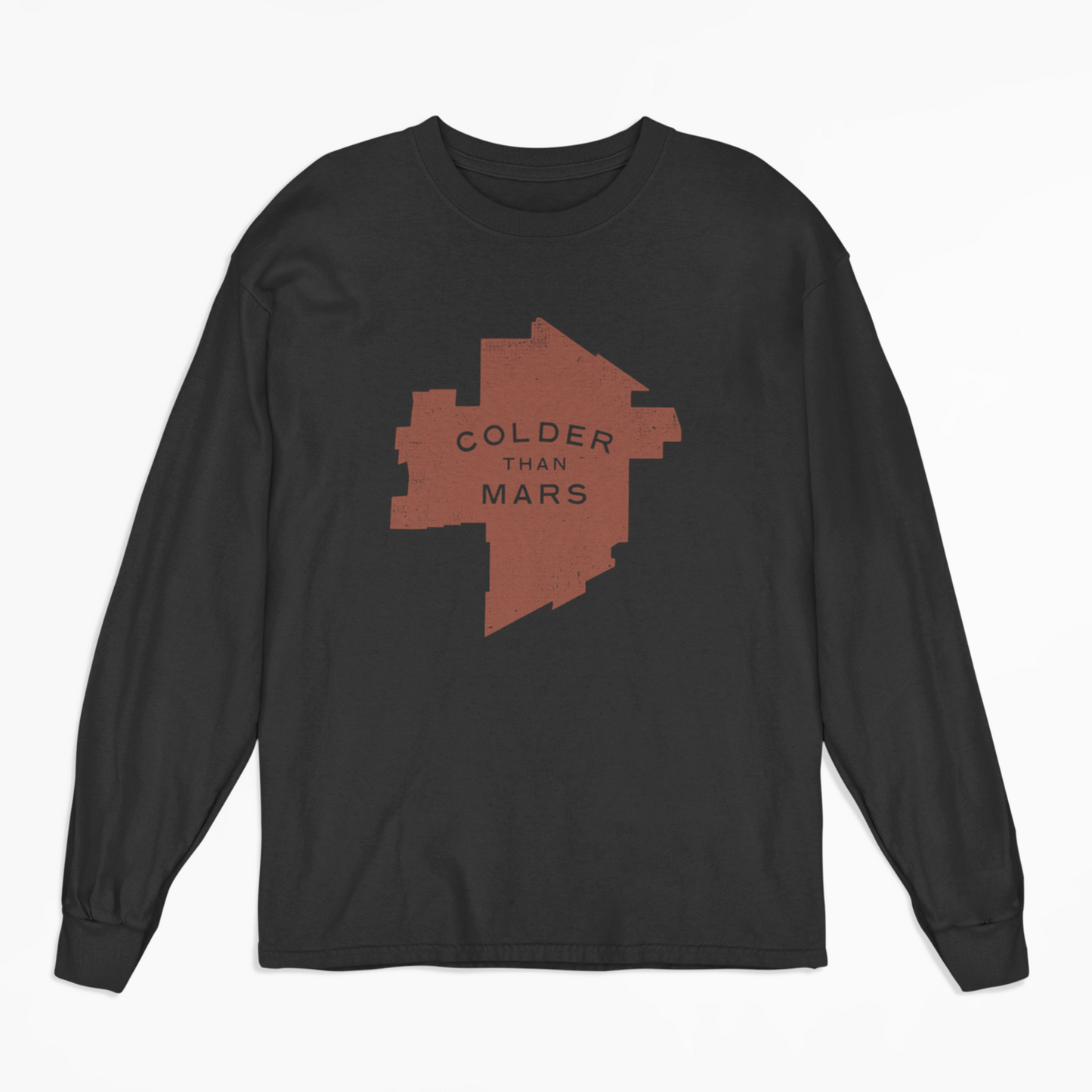 Colder Than Mars Long Sleeved Tee | Black