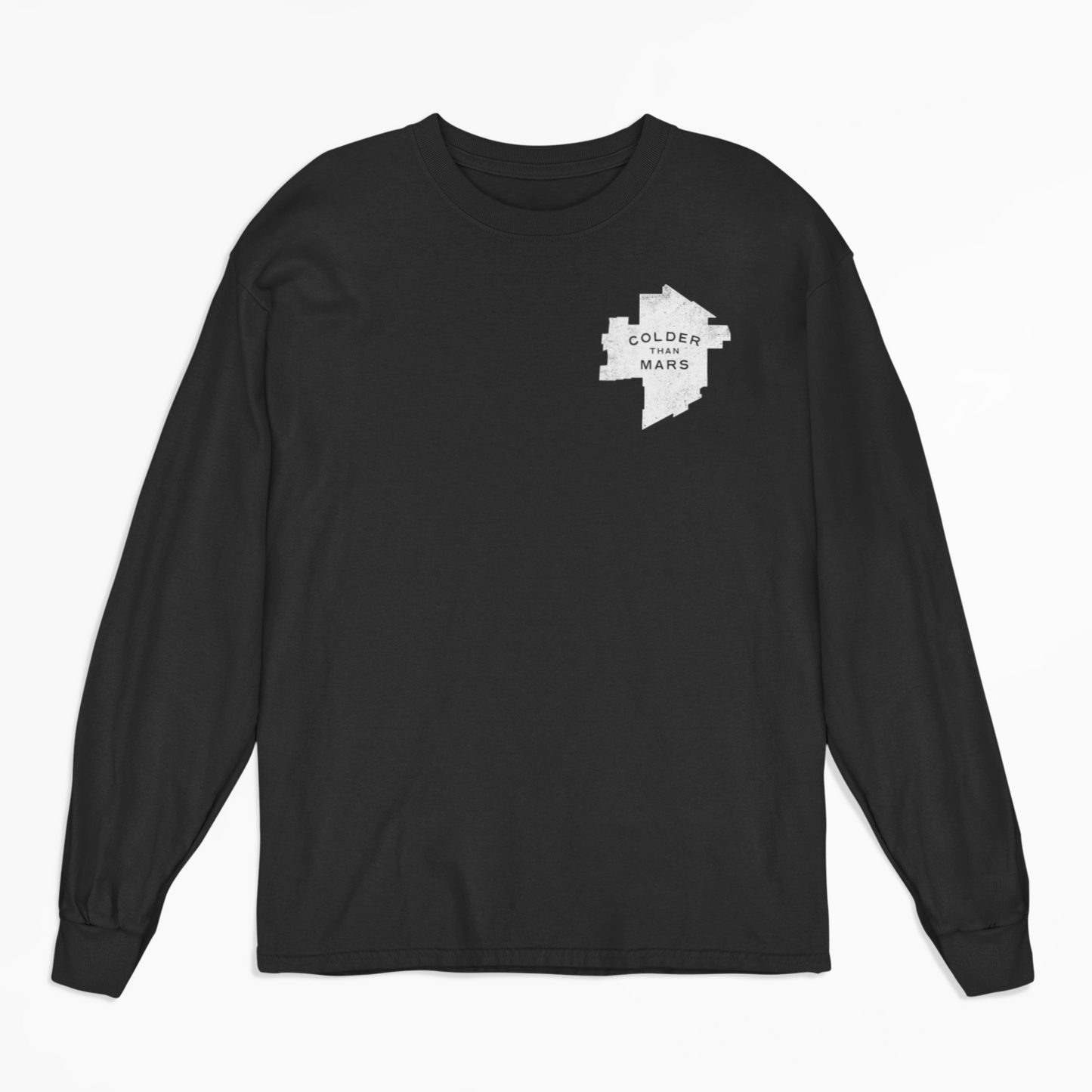 Colder Than Mars Long Sleeved Tee | Black