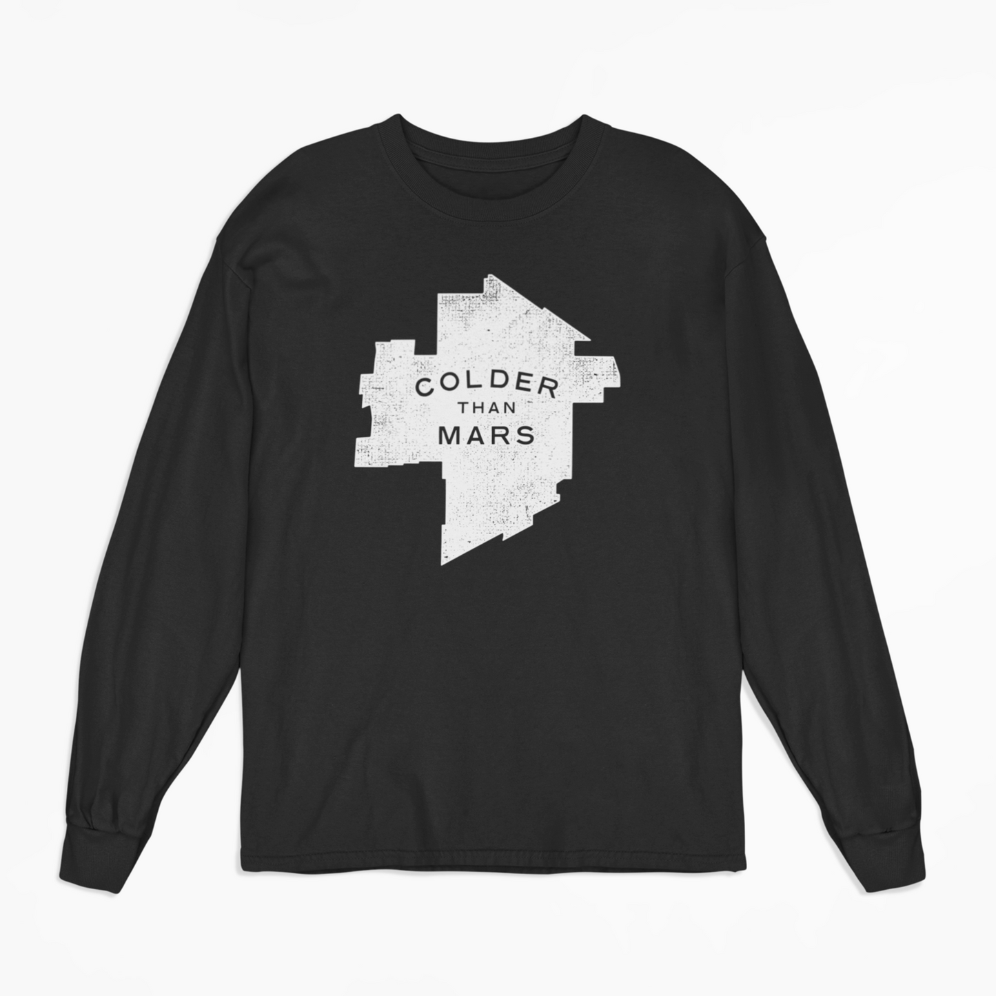 Colder Than Mars Long Sleeved Tee | Black
