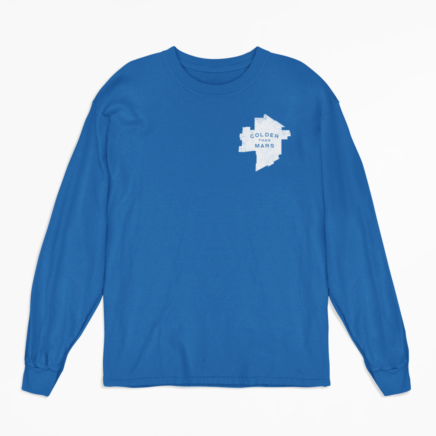 Colder Than Mars Long Sleeved Tee | Royal
