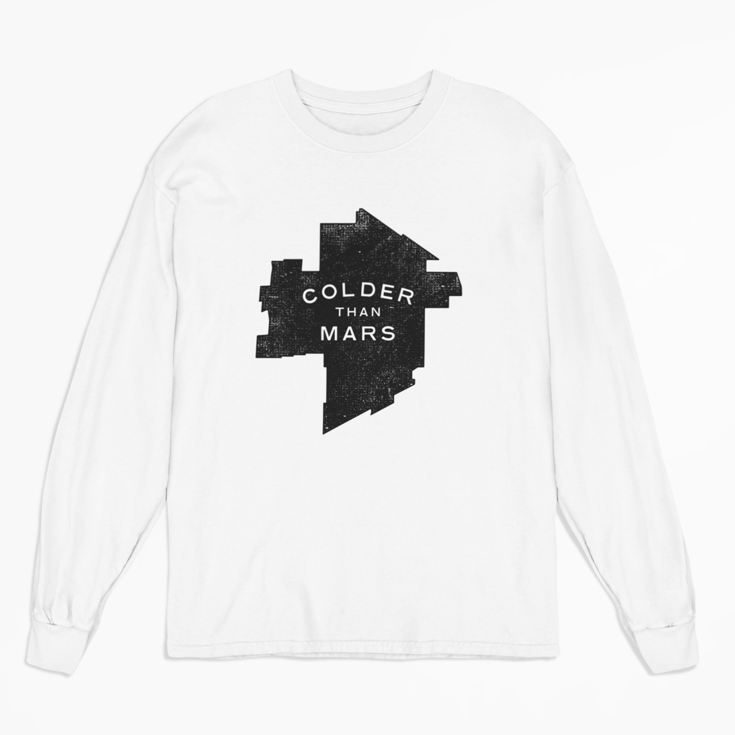 Colder Than Mars Long Sleeved Tee | White