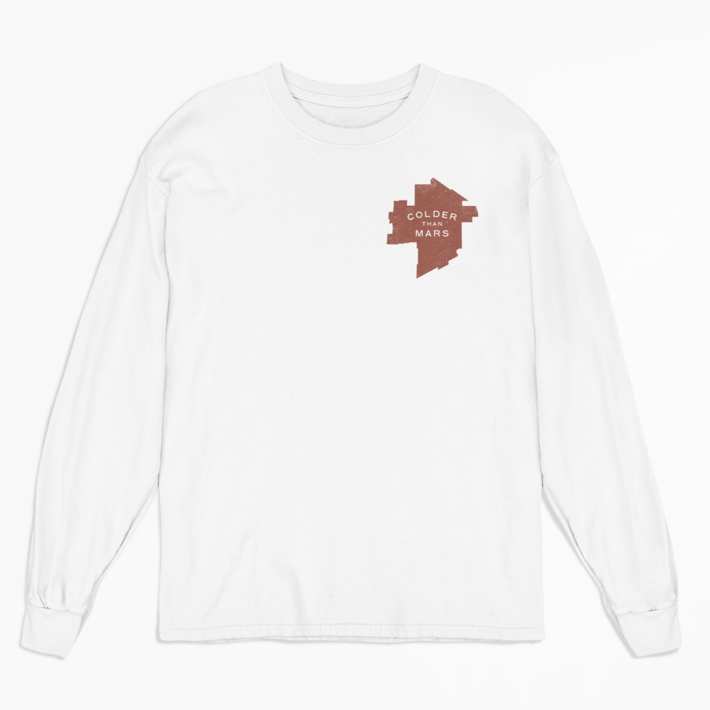 Colder Than Mars Long Sleeved Tee | White