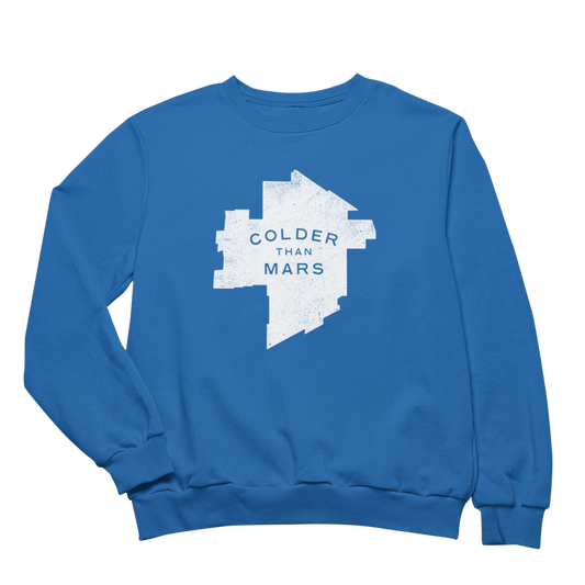 Colder Than Mars Crewneck | Royal