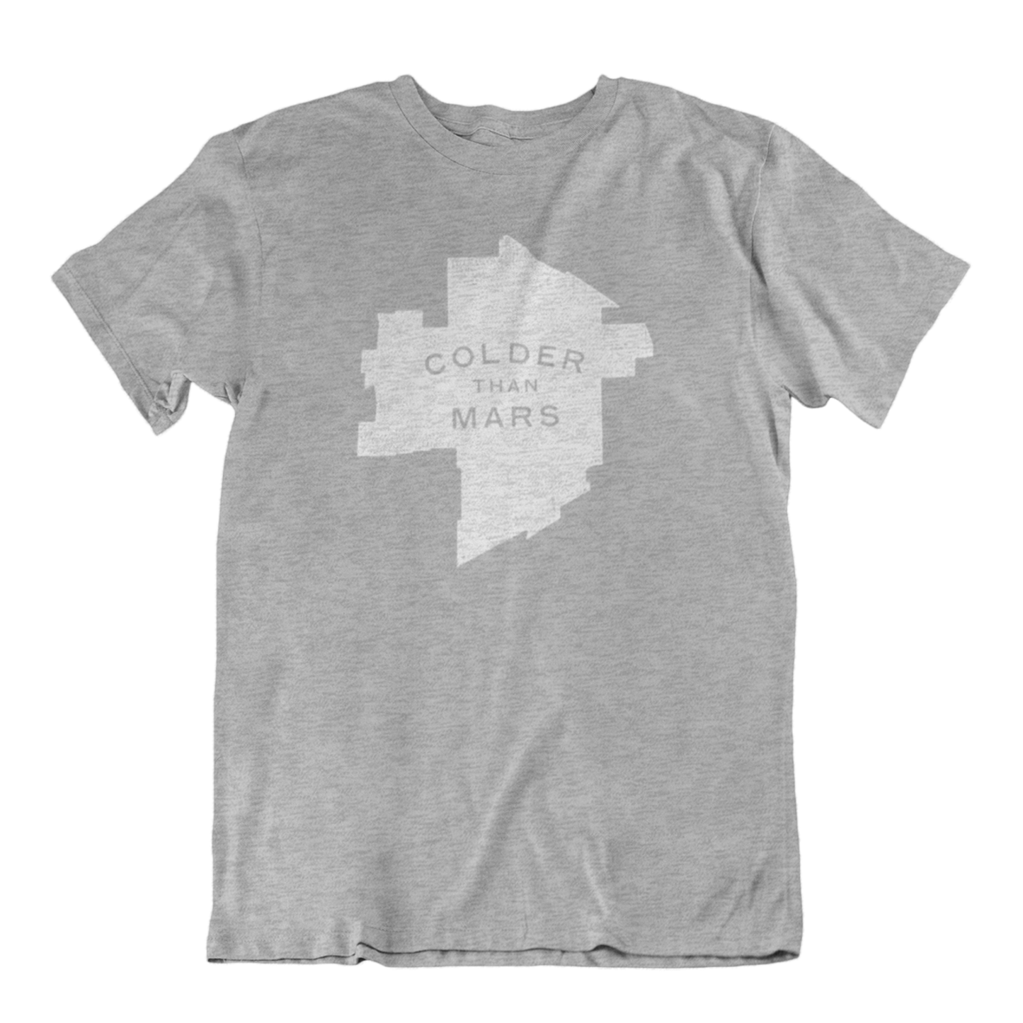 Colder Than Mars Tee | Athletic Grey