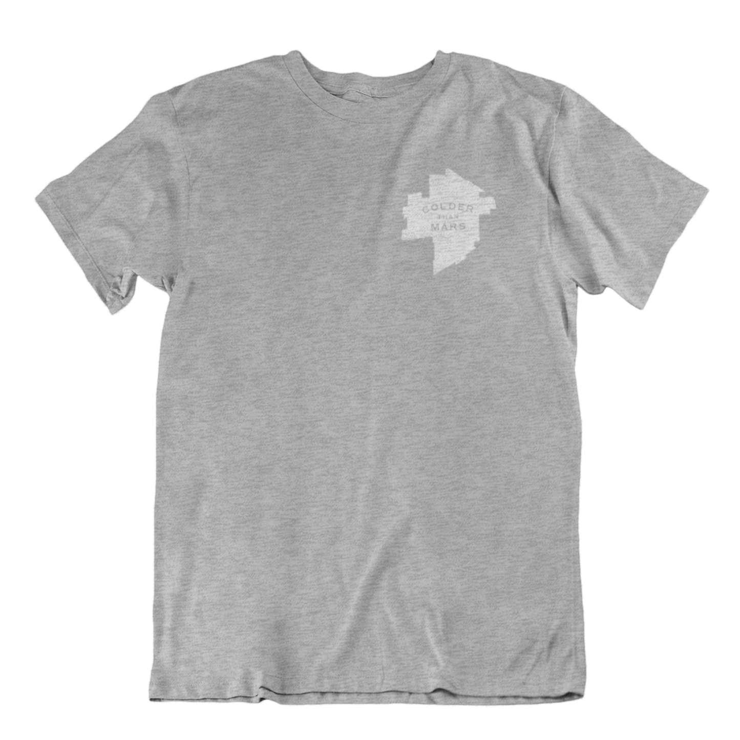 Colder Than Mars Tee | Athletic Grey