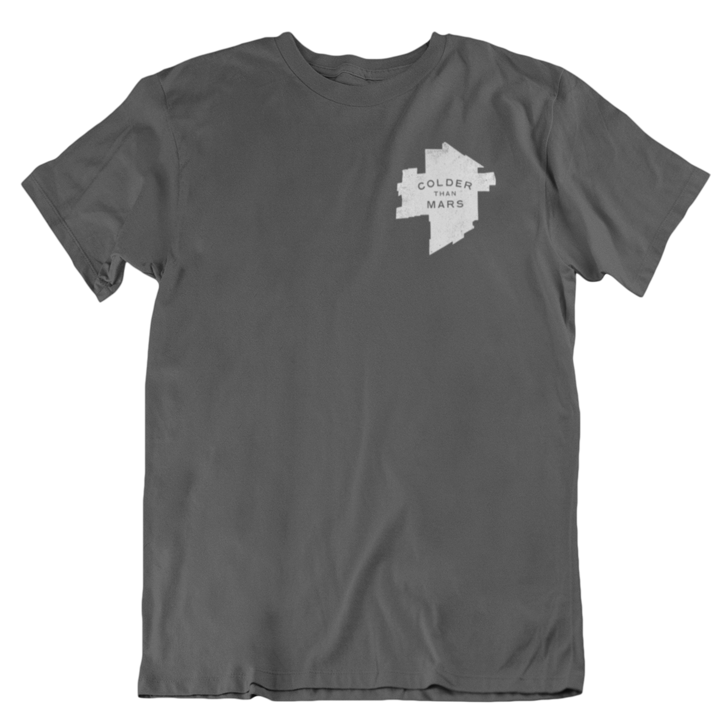 Colder Than Mars Tee | Charcoal
