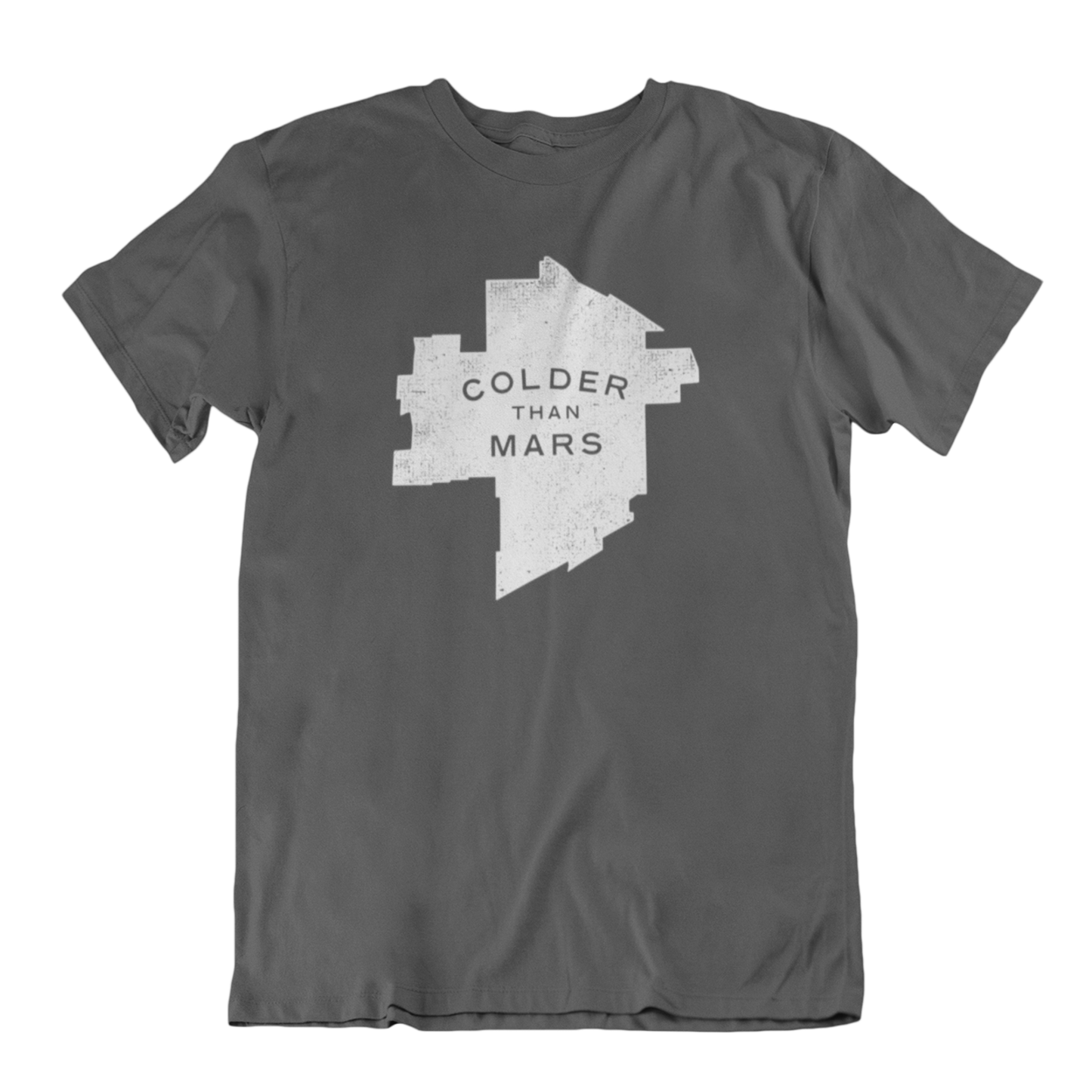 Colder Than Mars Tee | Charcoal
