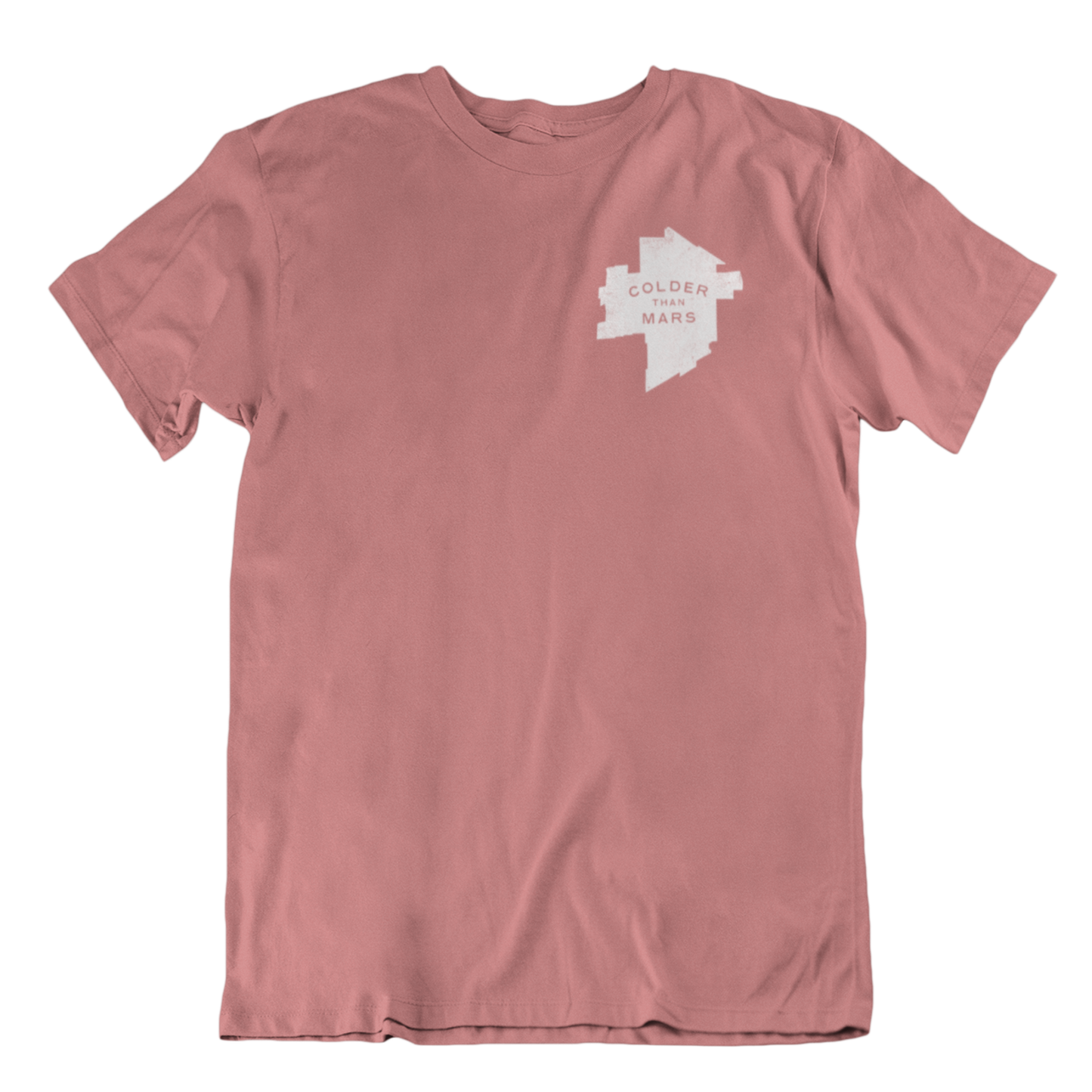 Colder Than Mars Tee | Mauve