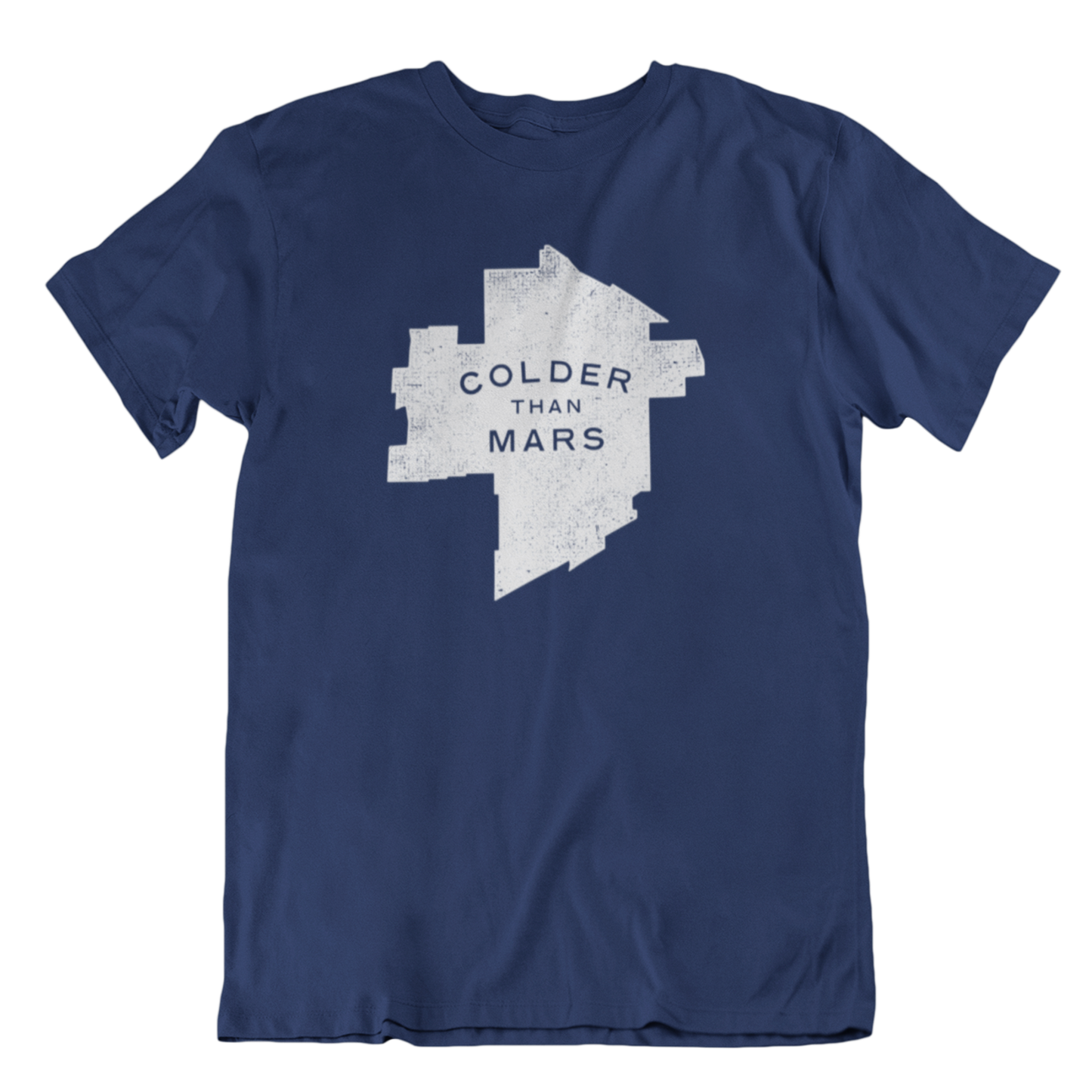 Colder Than Mars Tee | Navy