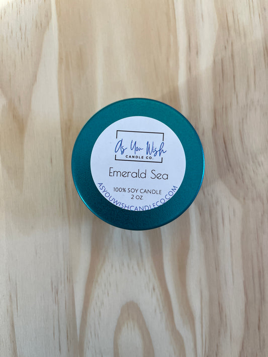 Emerald Sea Candle
