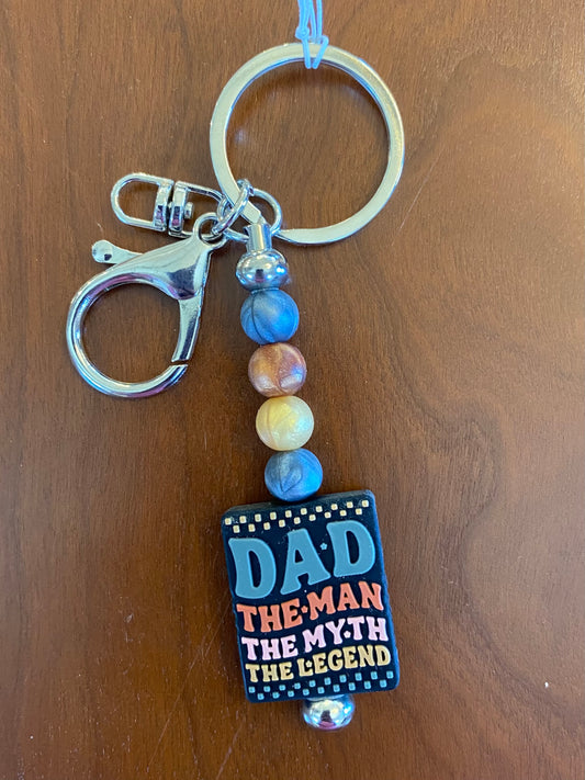"Dad" Keychain