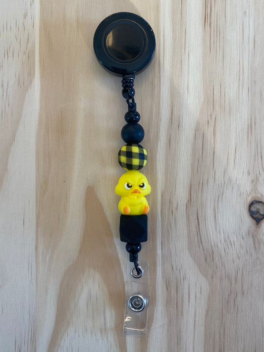 Angry Duckling Badge Holder