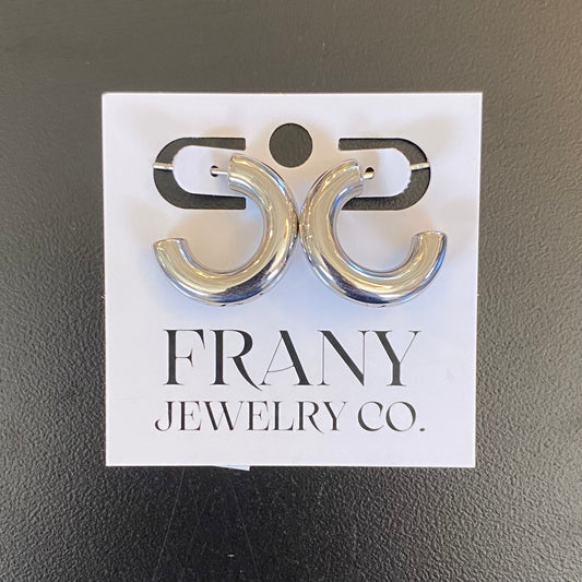 ¾ Hoop Earrings