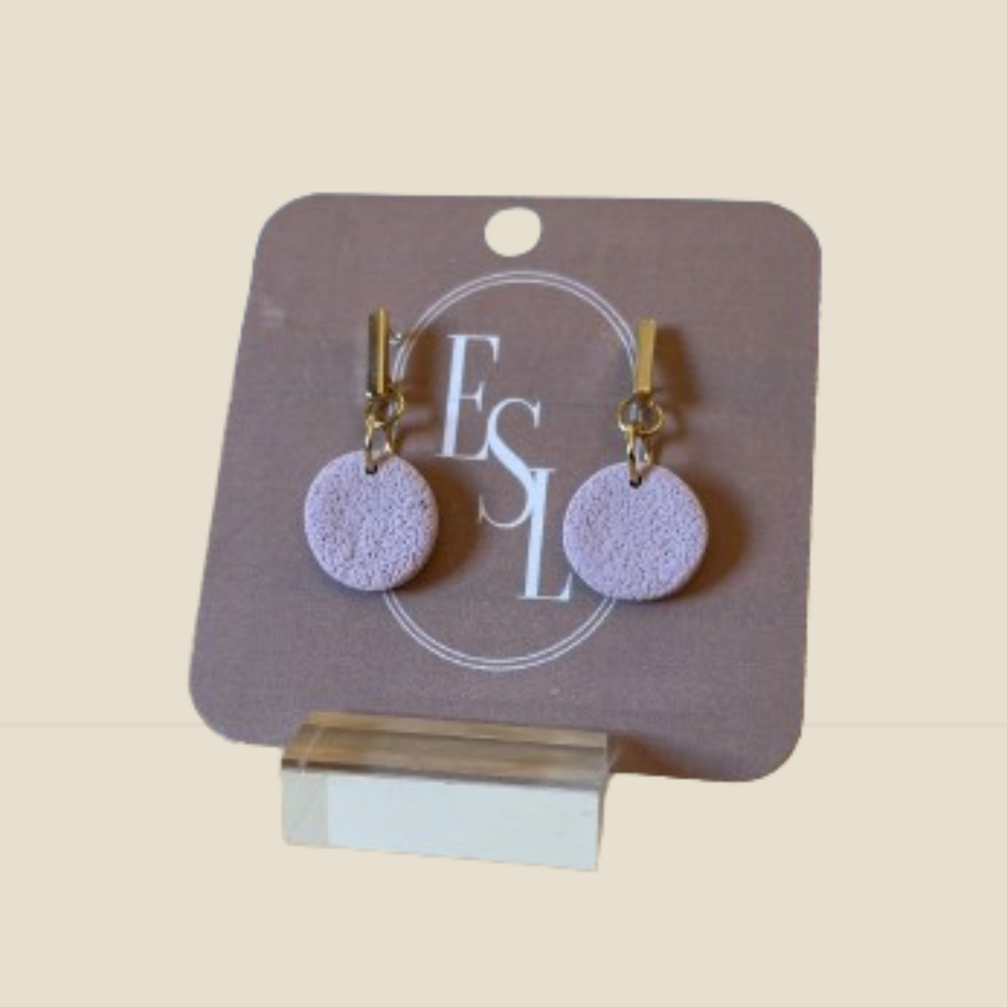 Mini Dangles Earrings | Pink