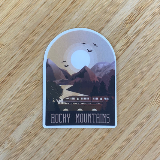 Rocky Mountains Sticker