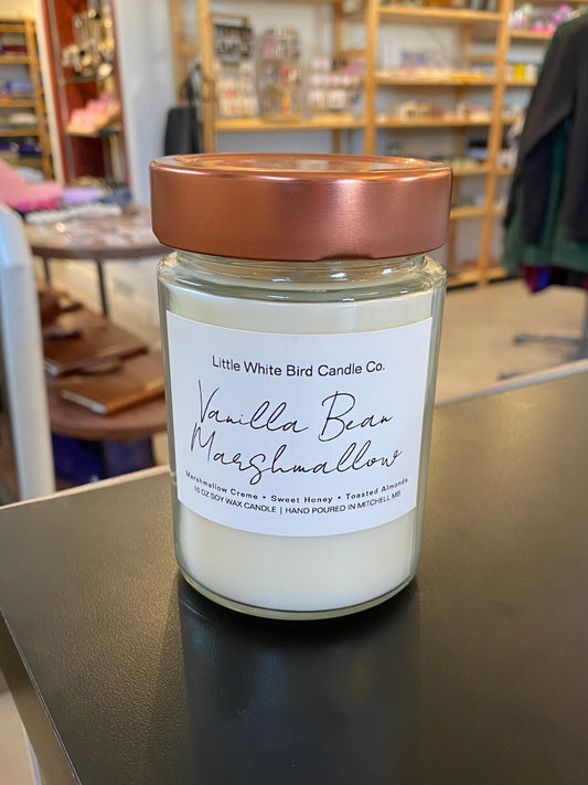 Vanilla Bean Marshmallow Jar Candle